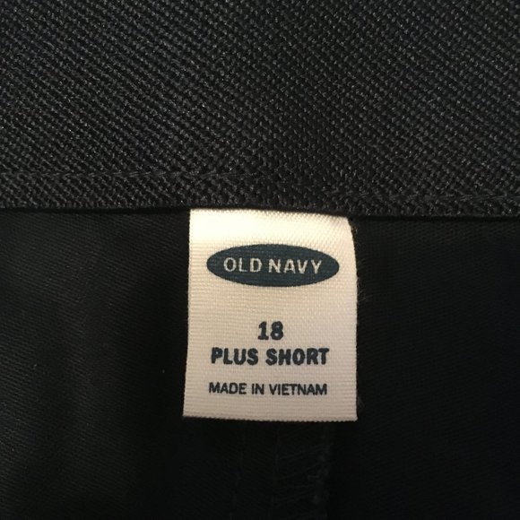 Old Navy Dark Blue Side Zip Crop Pants - Picture 3 of 10
